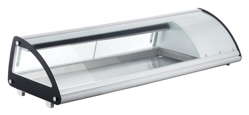 52-inch Sushi Showcase with Curved Glass with 52 L Capacity 1 52-inch Sushi Showcase with Curved Glass with 52 L Capacity